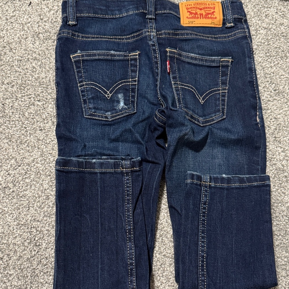 Levi's Men's Dark Indigo Straight Jeans